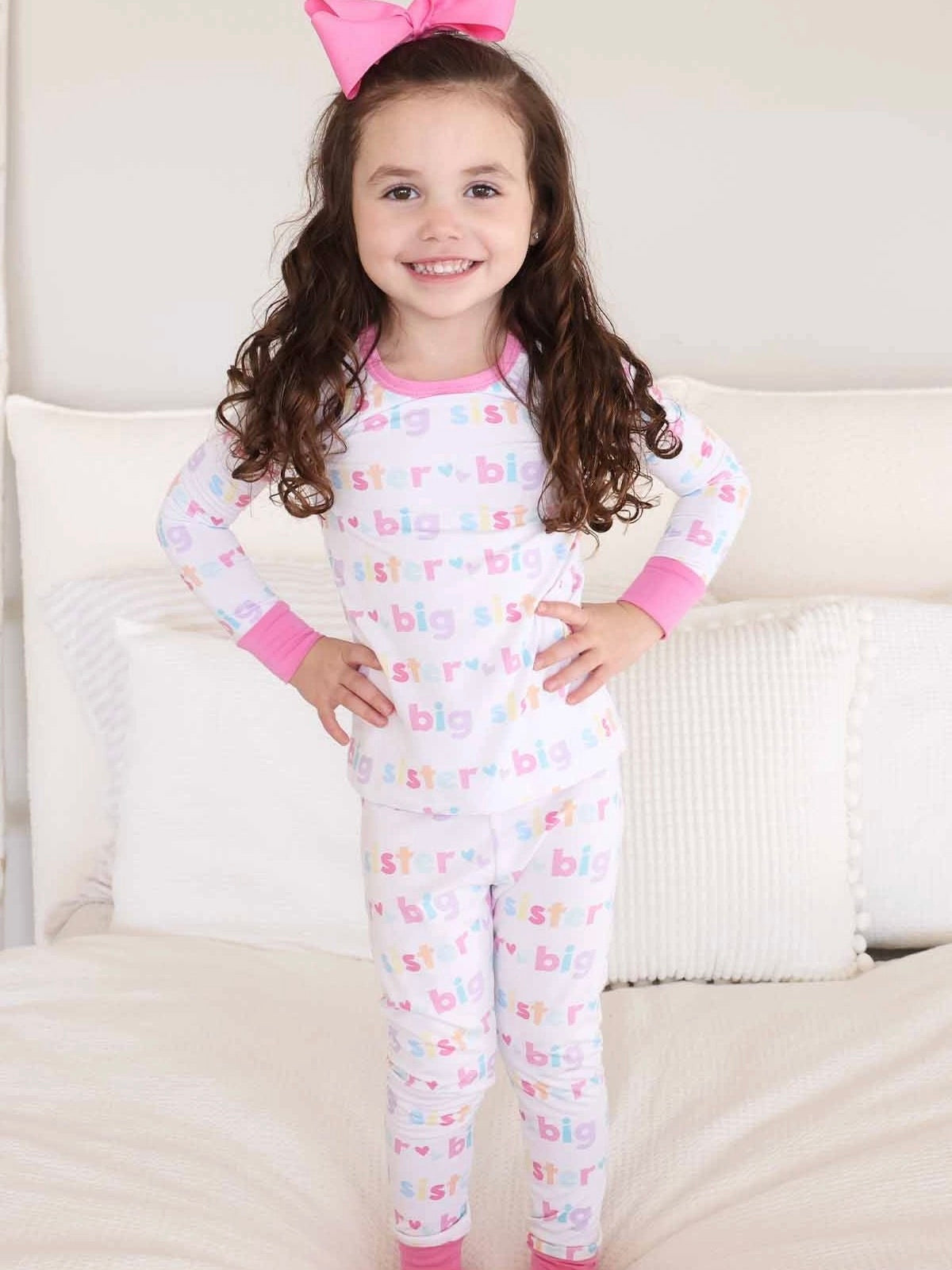 Big Sister Two Piece Pajama Set