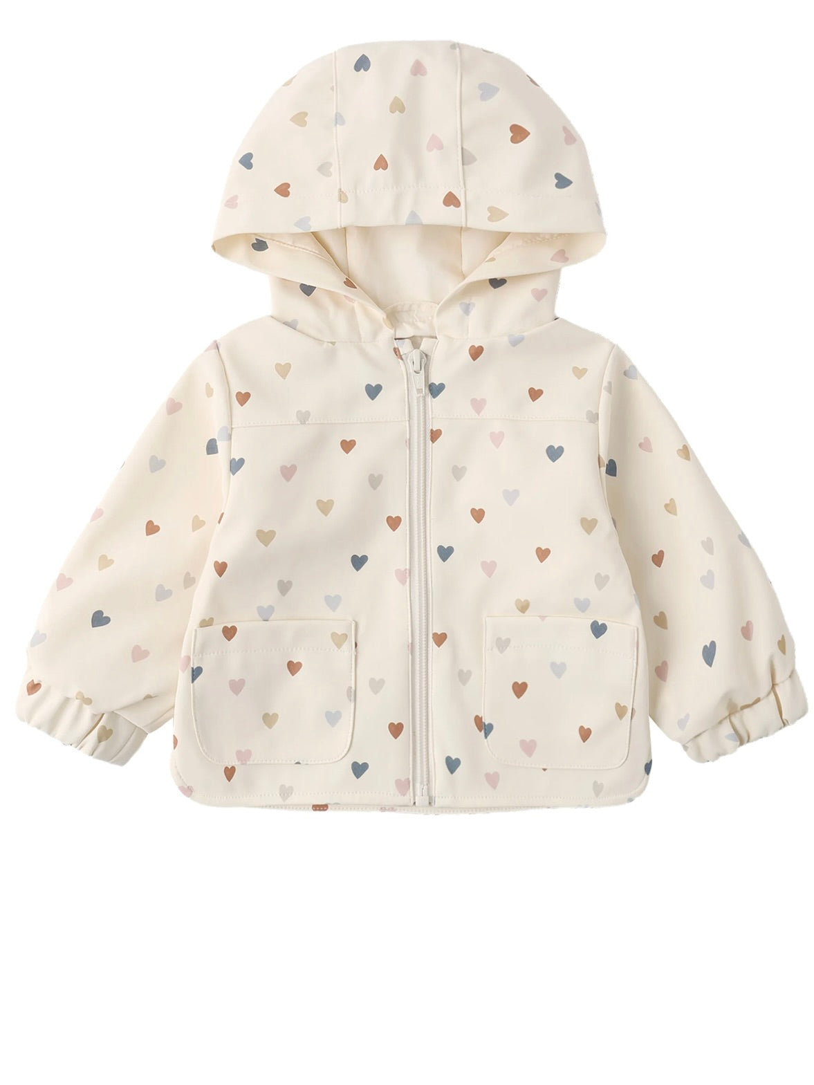 Confetti Heart Rain Coat
