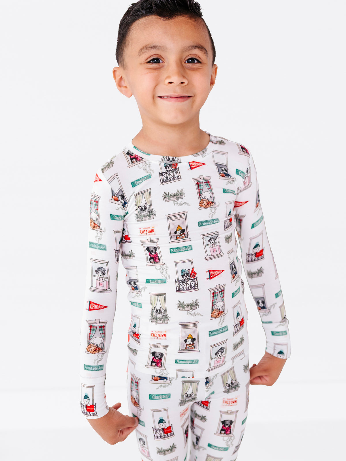 Chicago Pups Kids Pajama Set