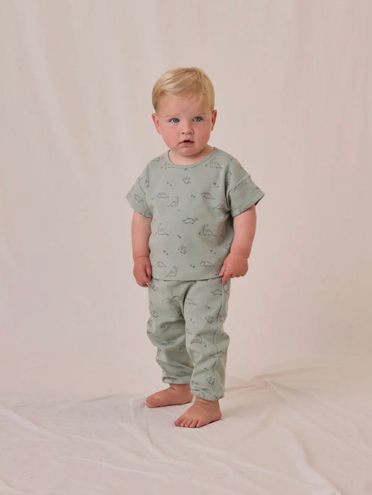 Dino Jersey Tee + Pant Set