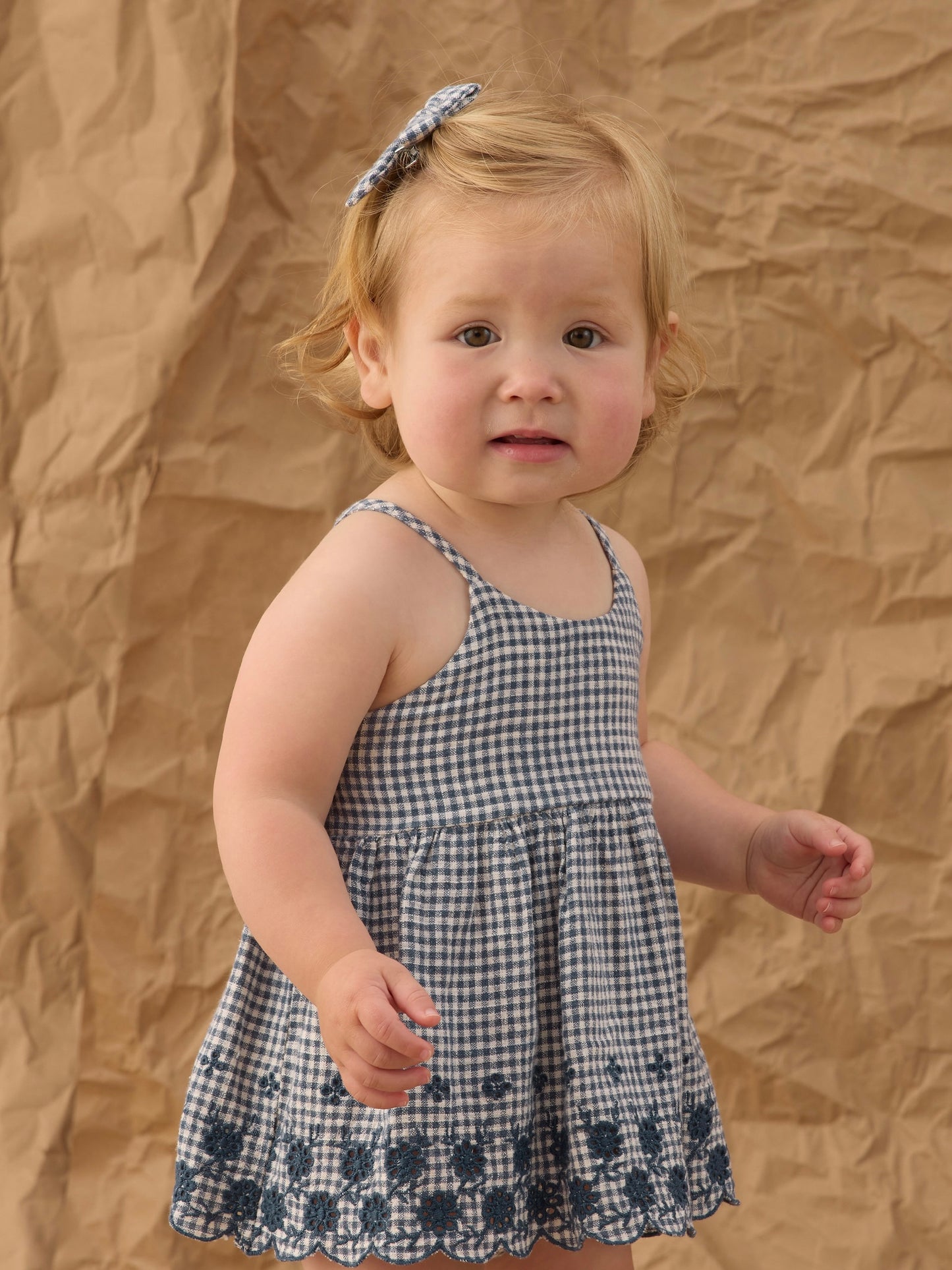 Marine Gingham Zenni Set