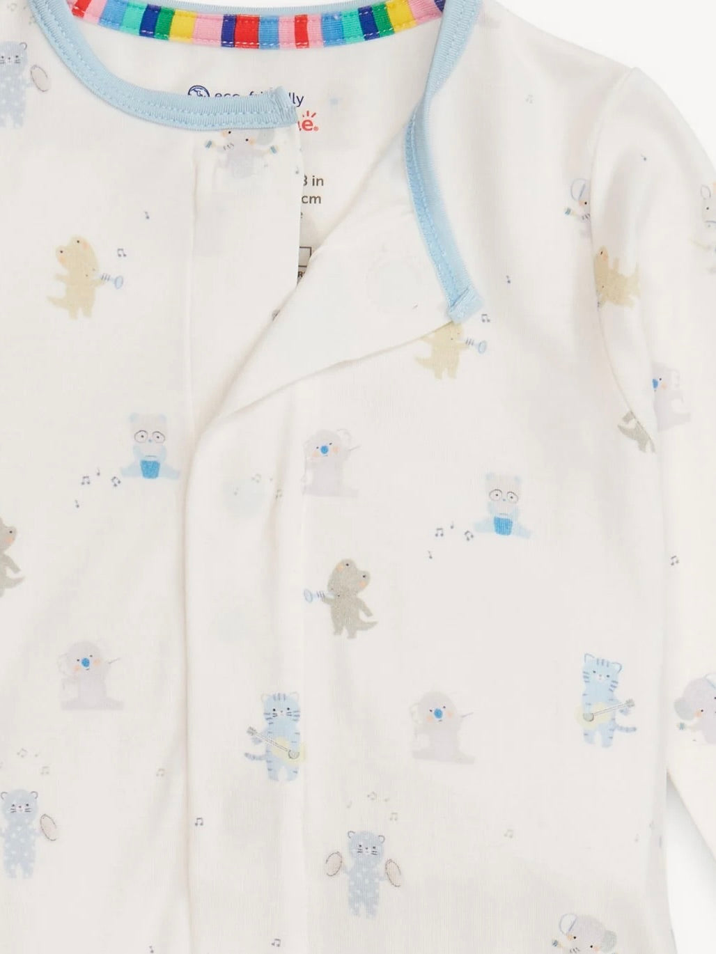 Blue Baby Beats Footie