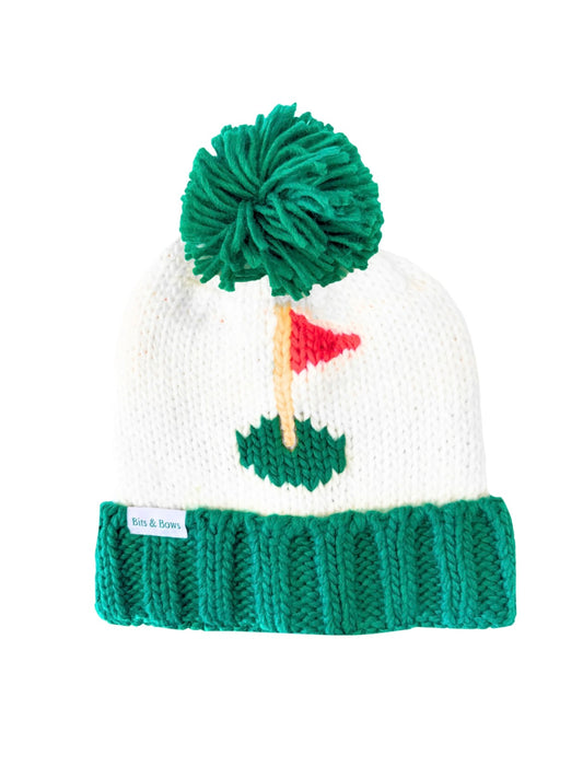 Golf Flag Bobble Hat