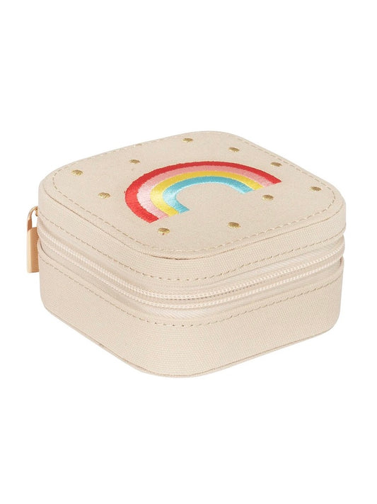Vintage Rainbow Jewelry Box
