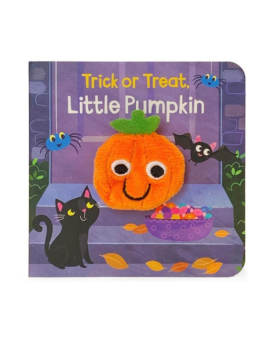 Trick Or Treat Little Pumpkin Finger Puppet Book
