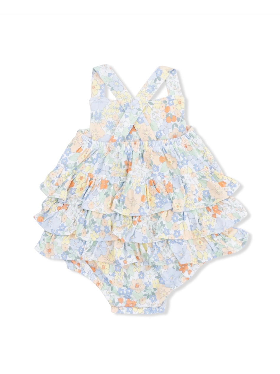 Ruffle Sunsuit - Georgia Floral