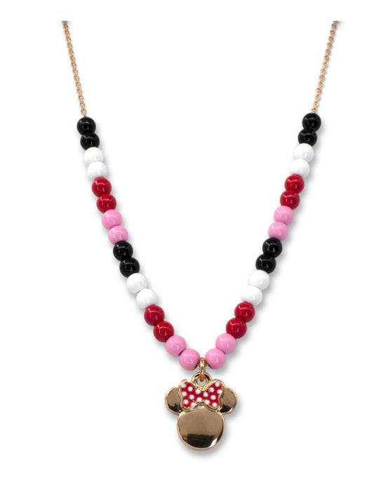 Charm It! Gold Minnie Bead Necklace