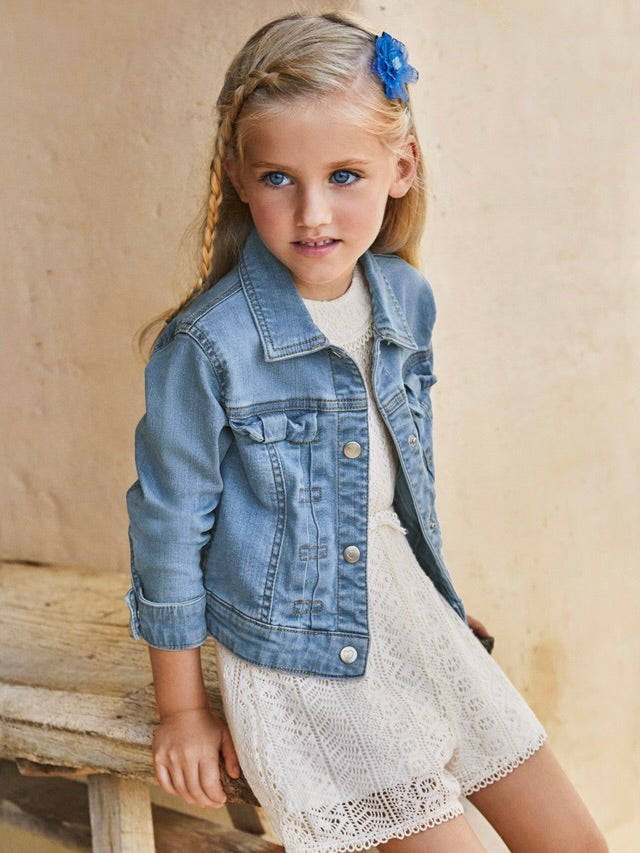 Medium Bow Denim Jacket
