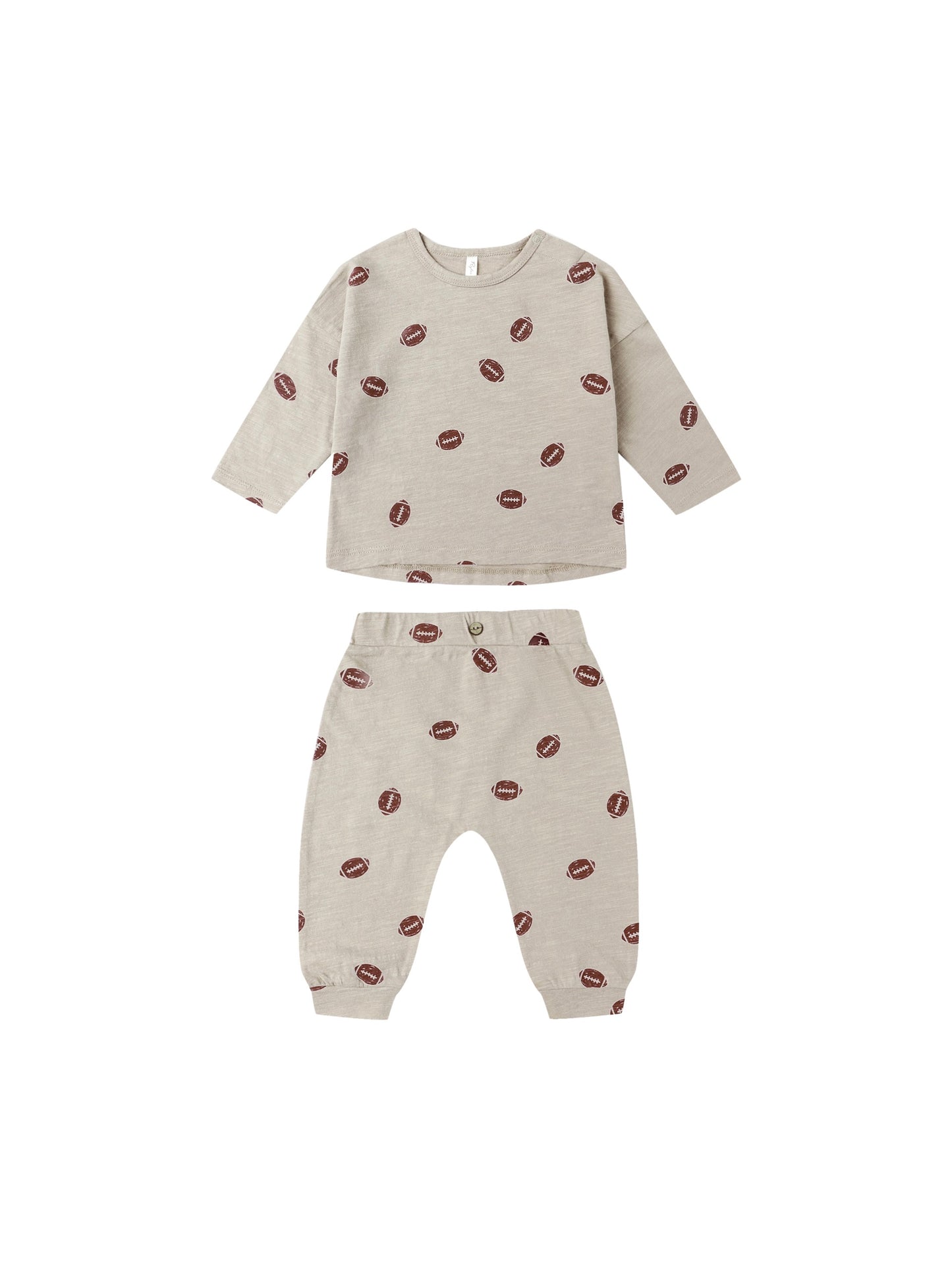 Footballs Tee + Pant Set