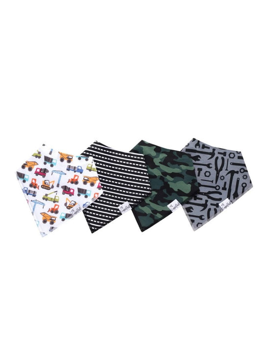 Bandana Bib 4-Pack - Diesel
