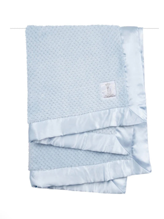 Honeycomb Baby Blanket - Blue