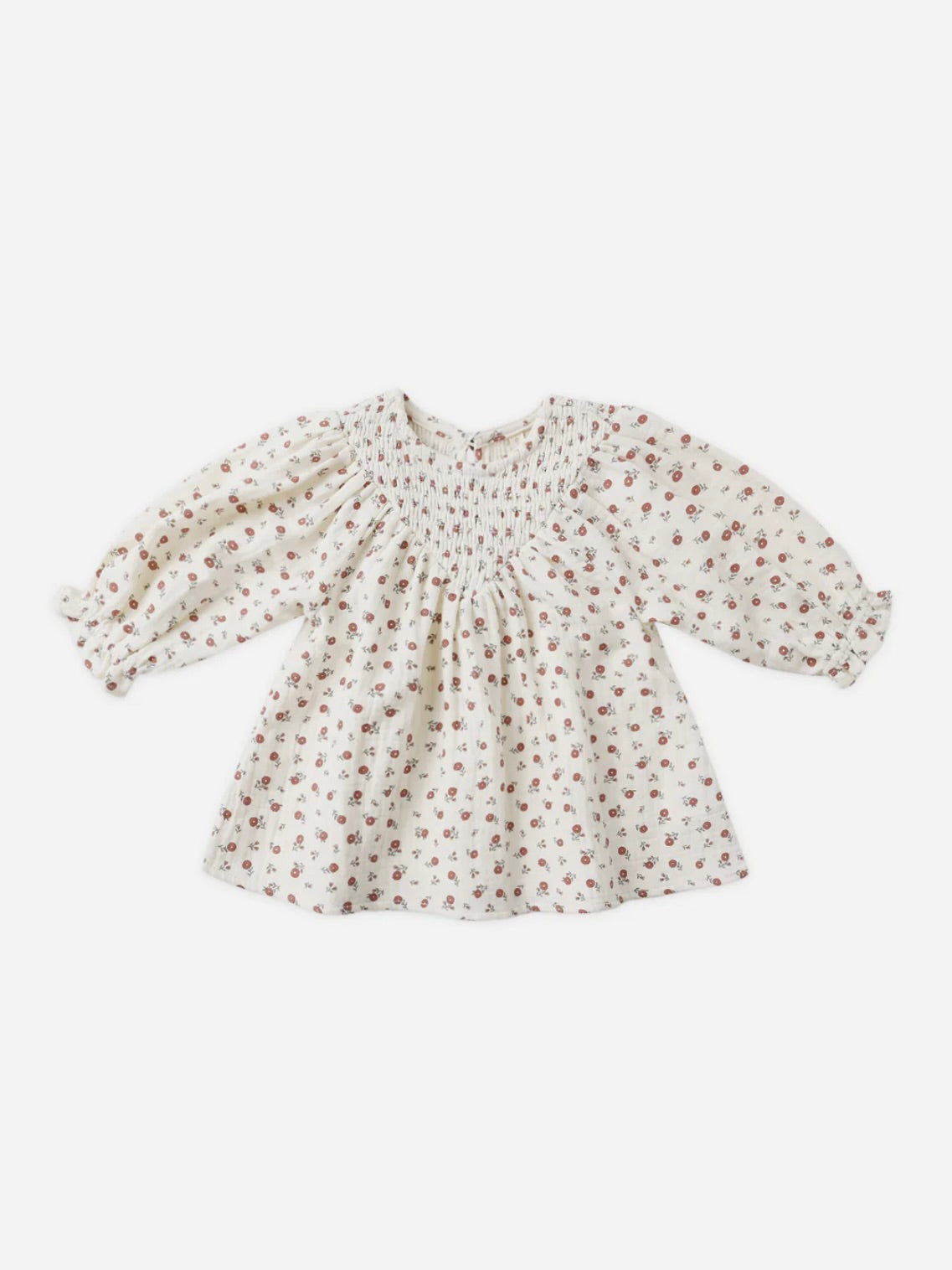 Smocked Dress - Winter Ditsy