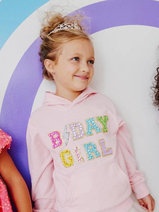 Birthday Girl Sparkle Hoodie