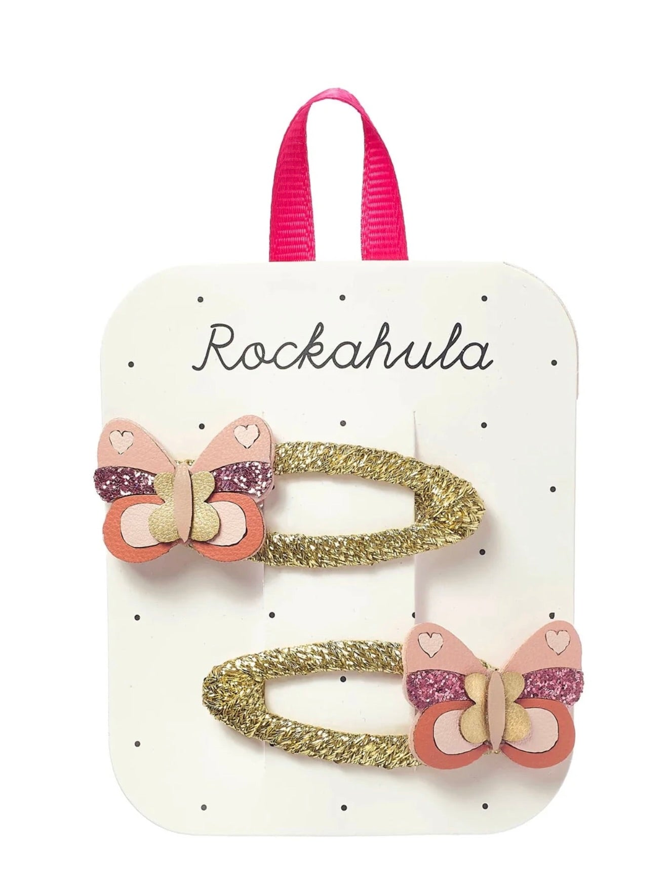 Patchwork Butterfly Clips