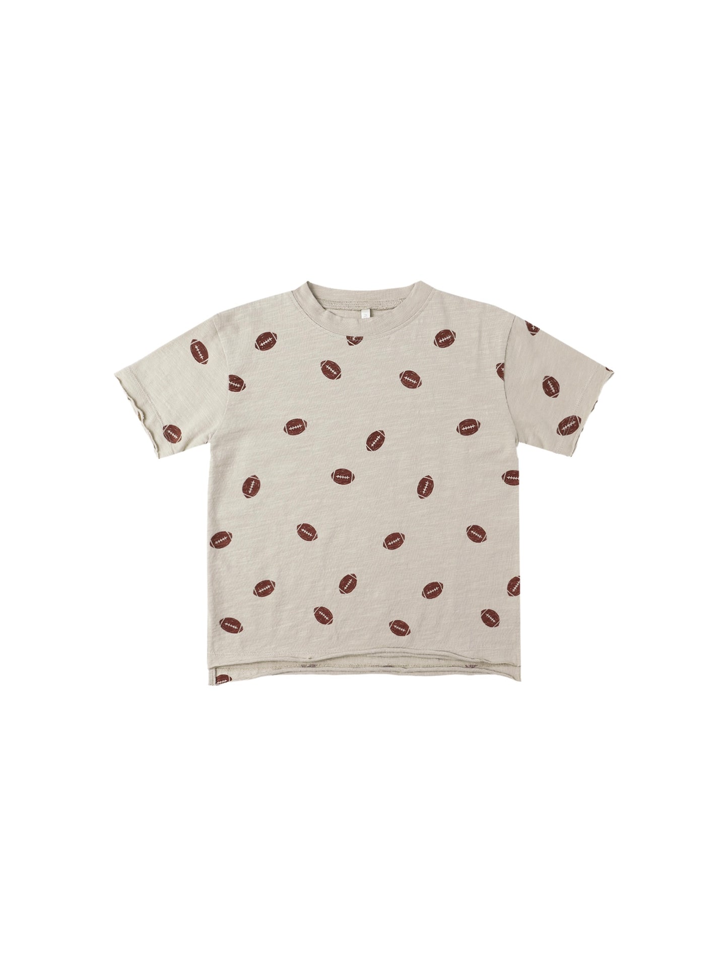 Footballs Raw Edge Tee