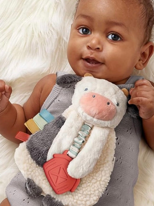 Itzy Friends Lovey Plush - Cow