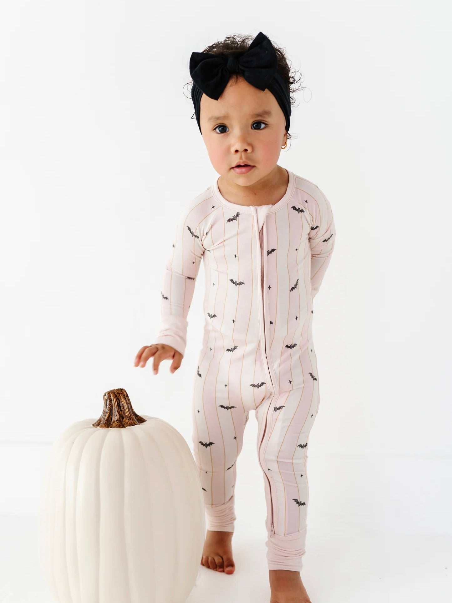 The Batty Bunch Convertible Footies- Pink