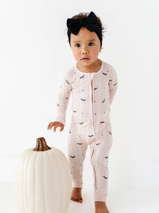The Batty Bunch Convertible Footies- Pink