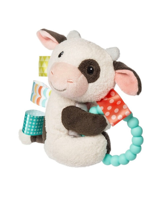 Taggies Teether Rattle - Buttercup Cow