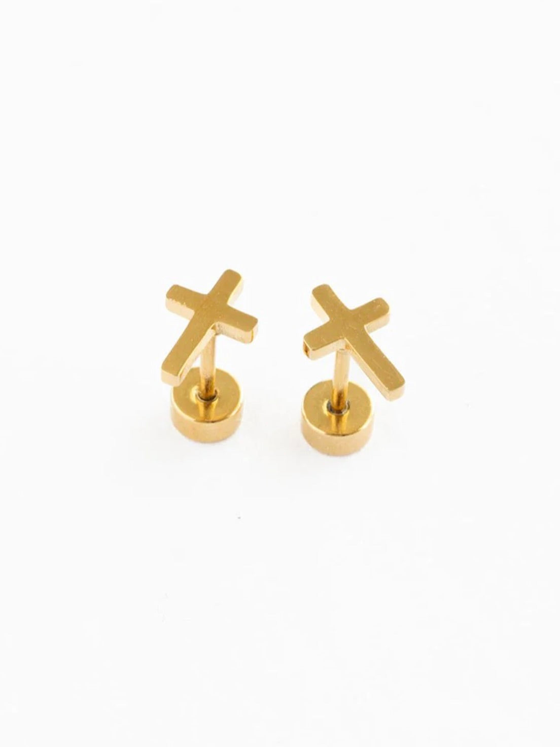 Pip Pop Post- Gold Cross