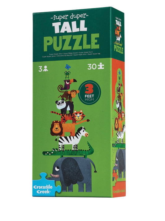 30-Piece Super Duper Tall Puzzle - Jungle