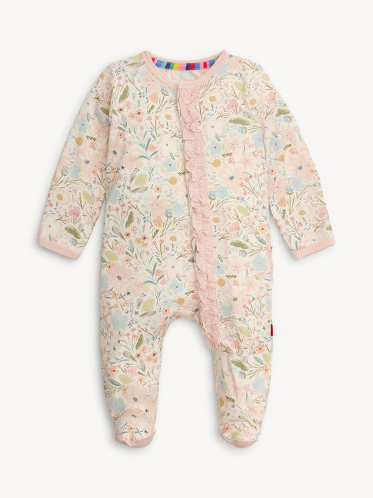 Modal Ruffle Footie - Charlotte