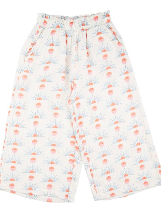 Lucia Wide Leg Western Sun Pants
