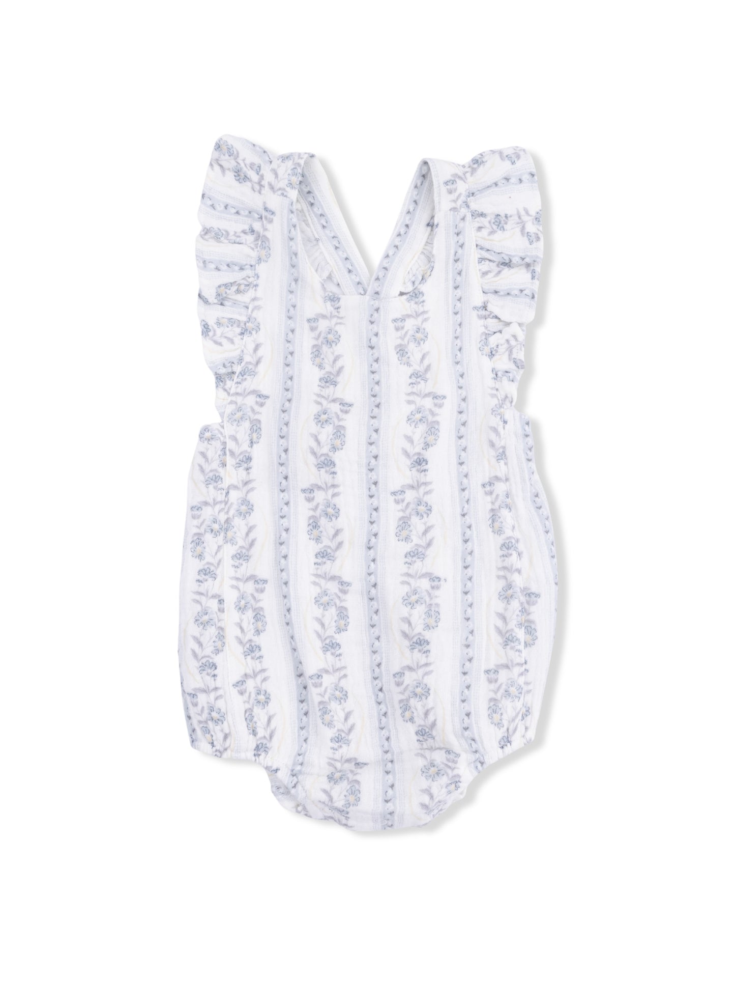 Kimberly Floral Stripe Sunsuit