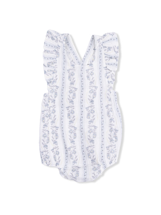 Kimberly Floral Stripe Sunsuit