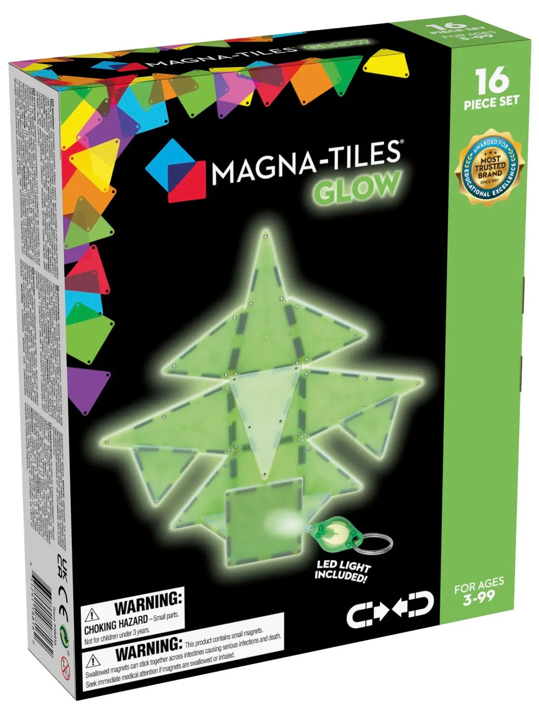 Magna-Tiles Glow 16-Piece Set