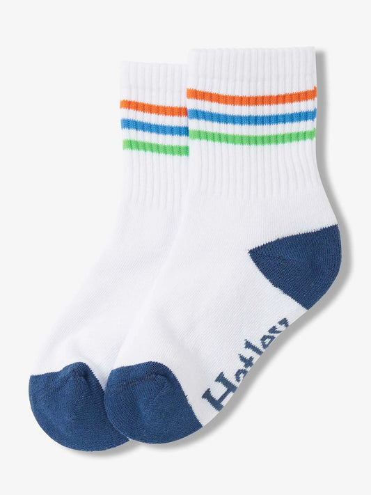Spring Stripes Crew Socks