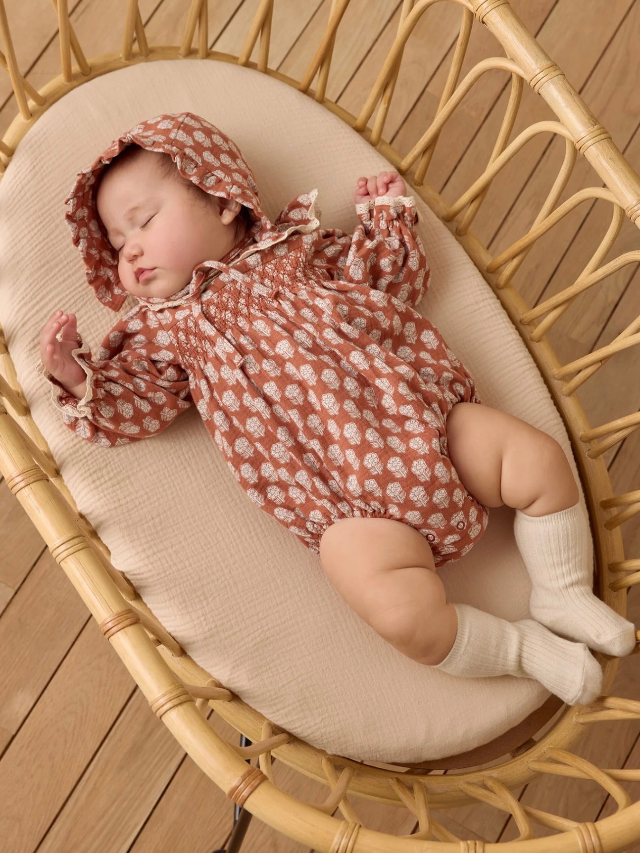 Callie Romper - Holiday Fleur