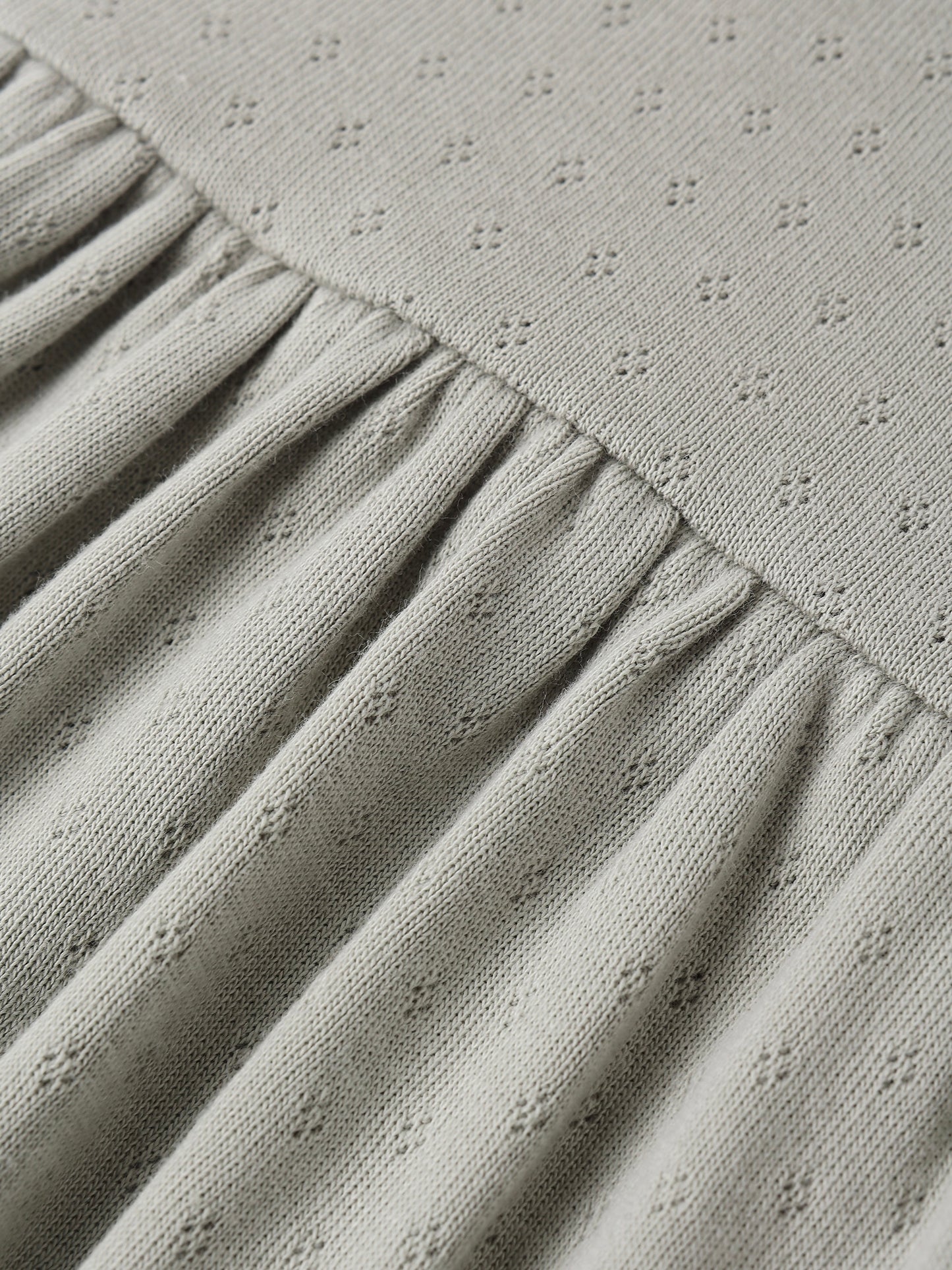 Sage Pointelle Skirted Bodysuit