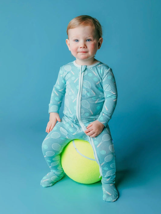 Kickee Footie - Jade Tennis