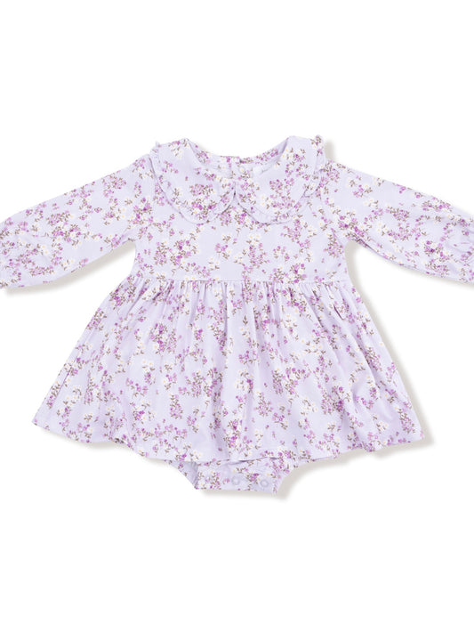 Sweet Dream Florals Peter Pan Ruffle Bubble