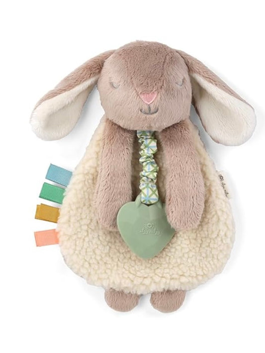 Itzy Friends Lovey Plush - Taupe Bunny