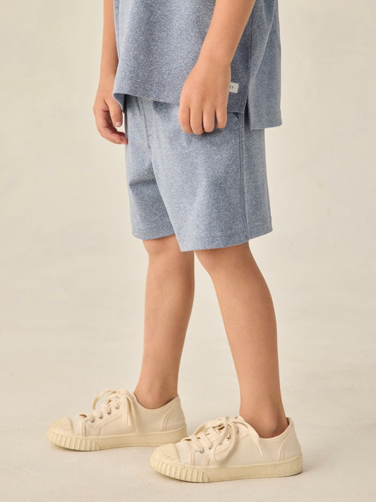 Heathered Marine Oceanside Tech Short