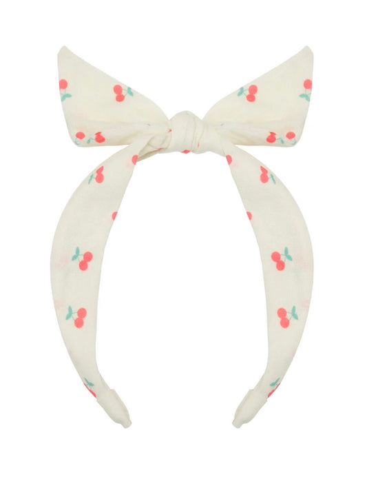 Cherry Tie Headband