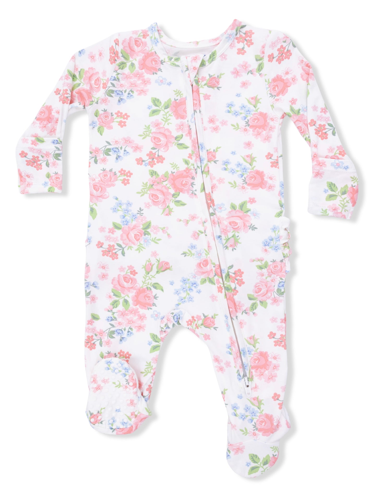 Cute Little Roses Footie