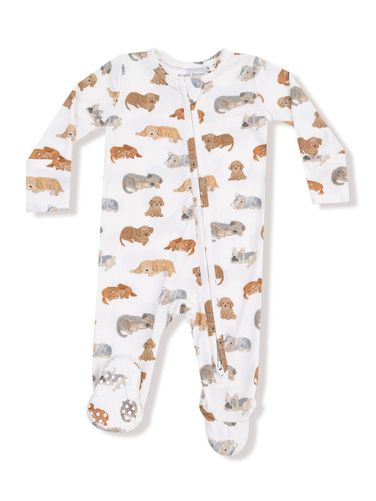 Napping Puppies Footie