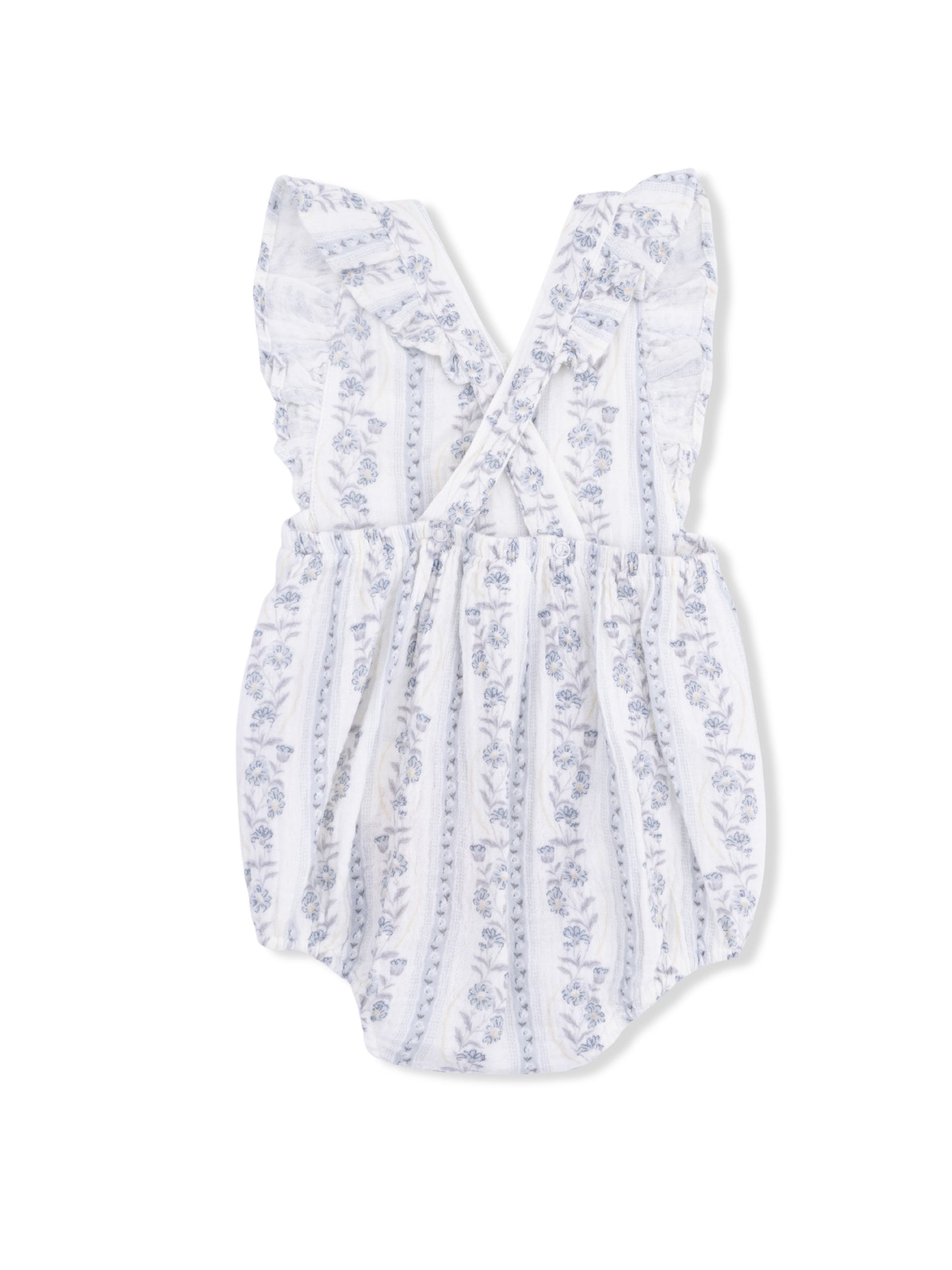 Kimberly Floral Stripe Sunsuit