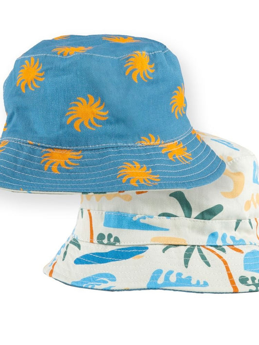 Reversible Polynesia Bucket Hat