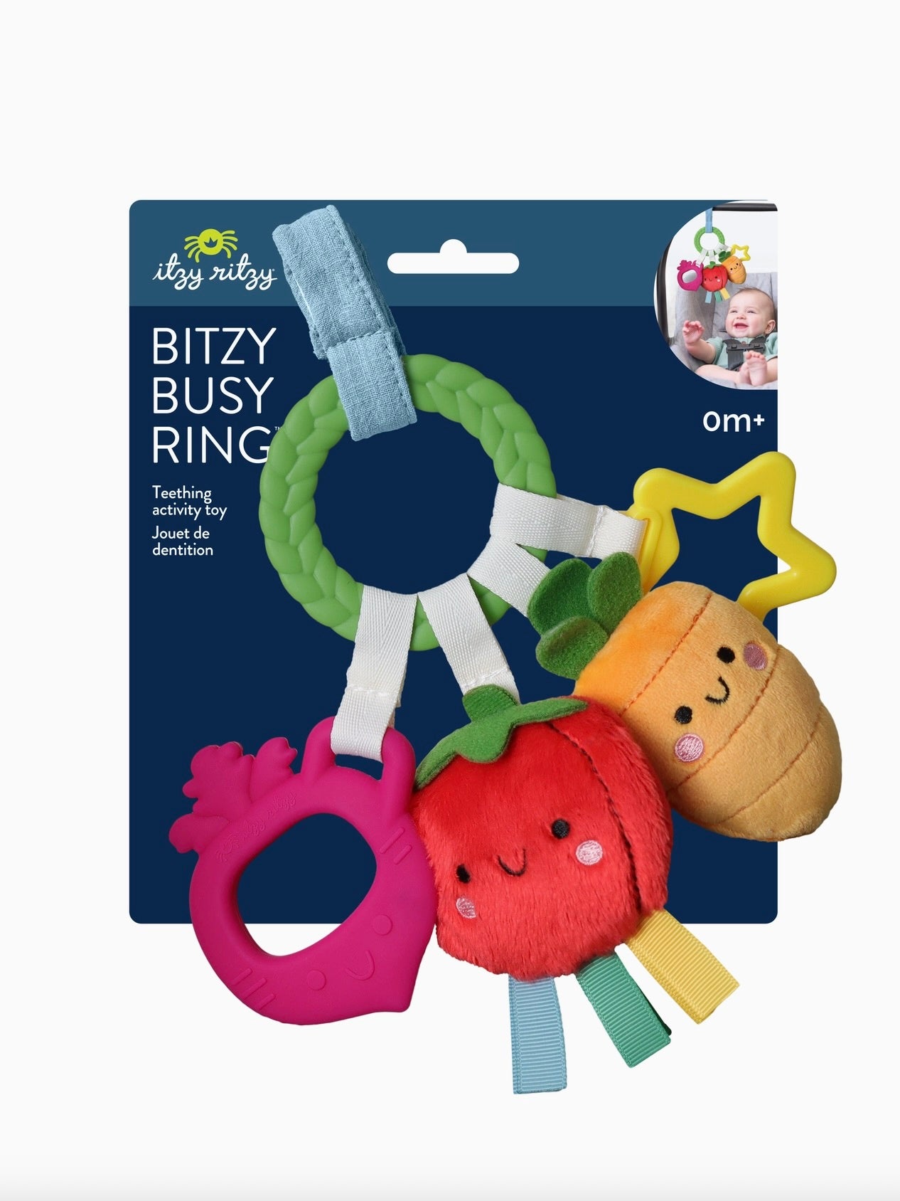 Bitzy Busy Ring - Veggie