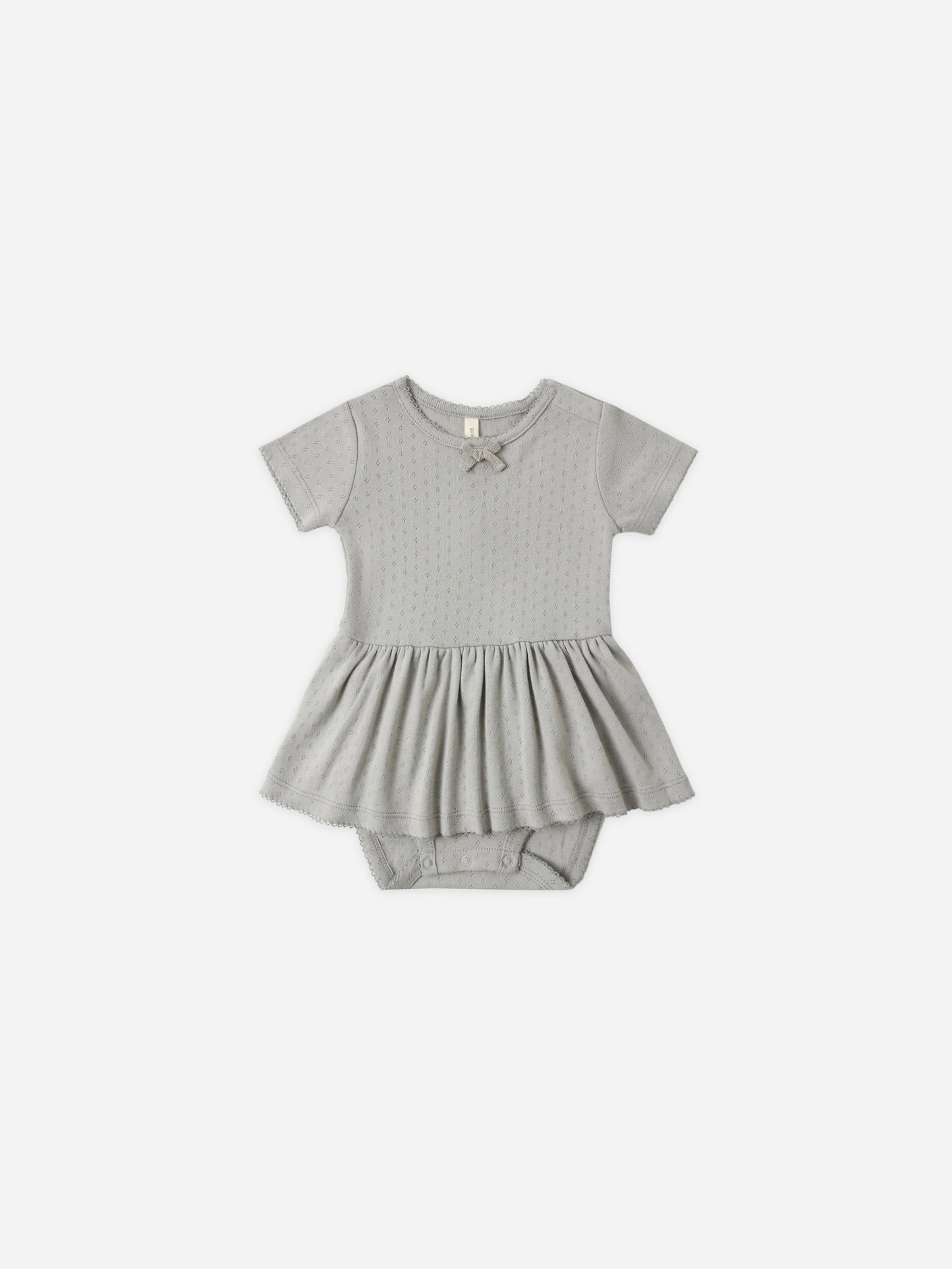 Sage Pointelle Skirted Bodysuit