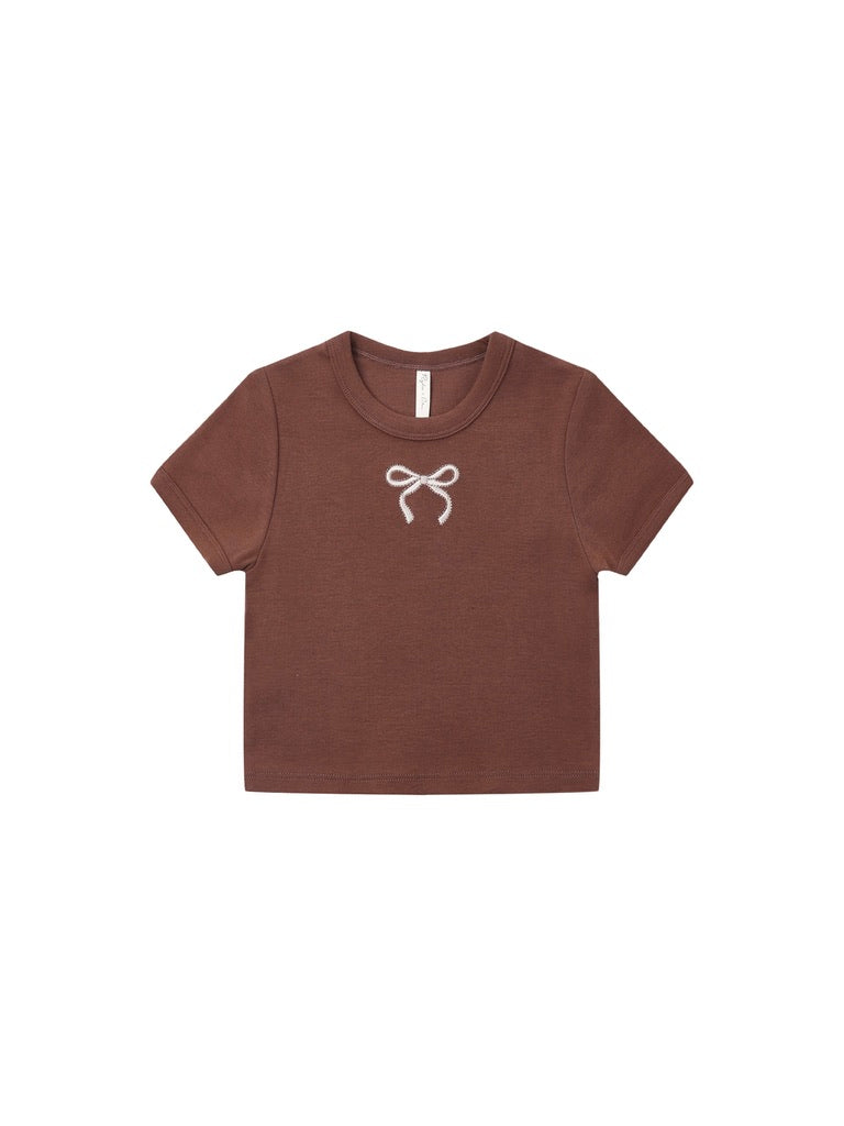 Mulberry Bow Baby Tee