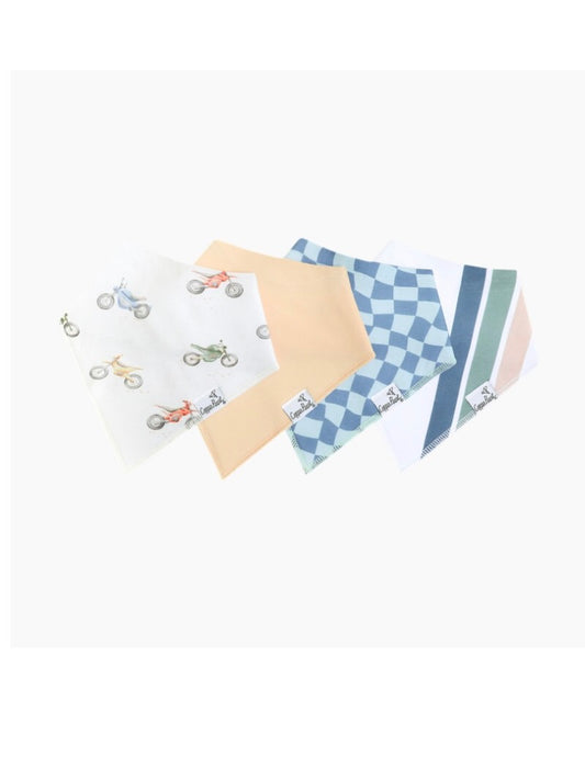 Bandana Bib 4-Pack - Ryder