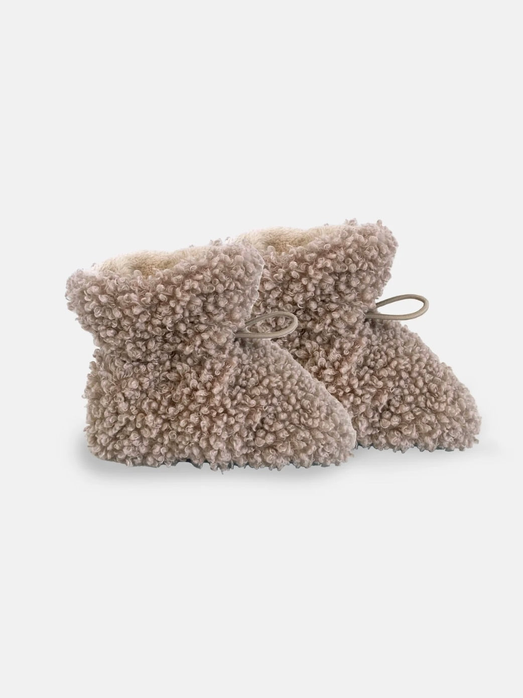 Teddy Booties - Oatmeal