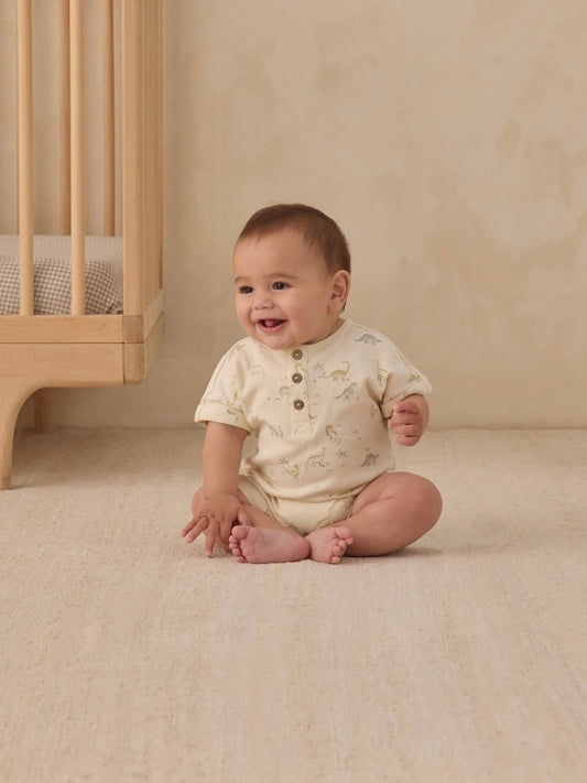 Dinosaur Short Sleeve Romper