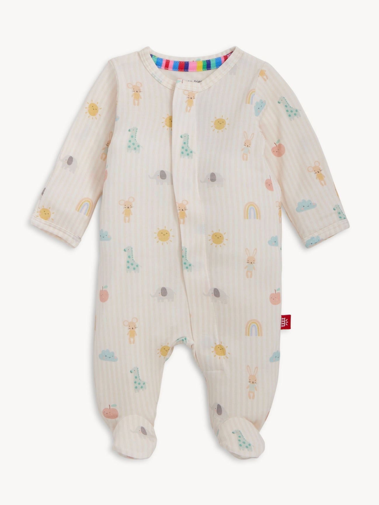 Pink Lullaby Sky Footie