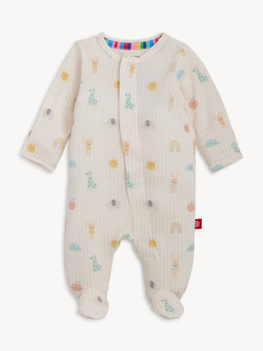 Pink Lullaby Sky Footie